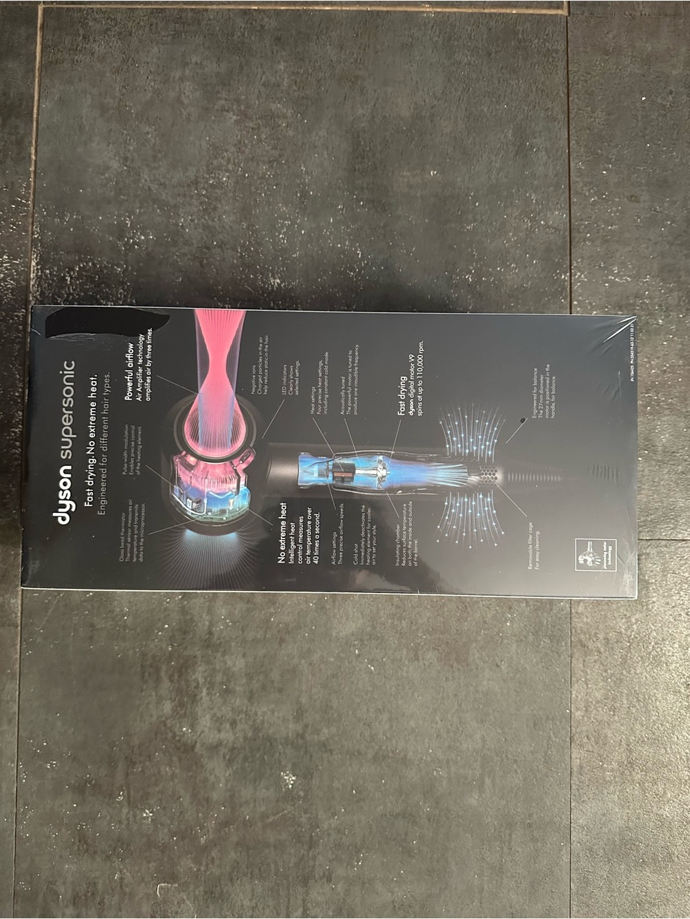 Dyson Supersonic Hair Dryer — Fuchsia and Silver - Picture 3 of 6
